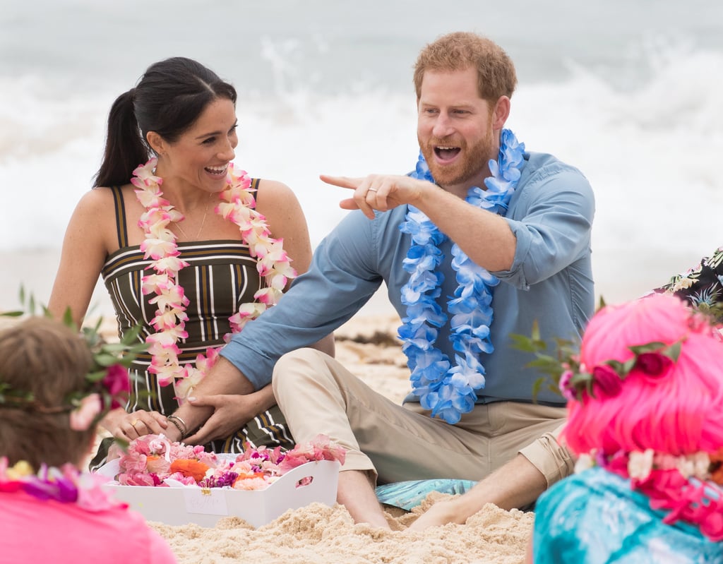 Prince Harry Talking Mental Health on Bondi Beach