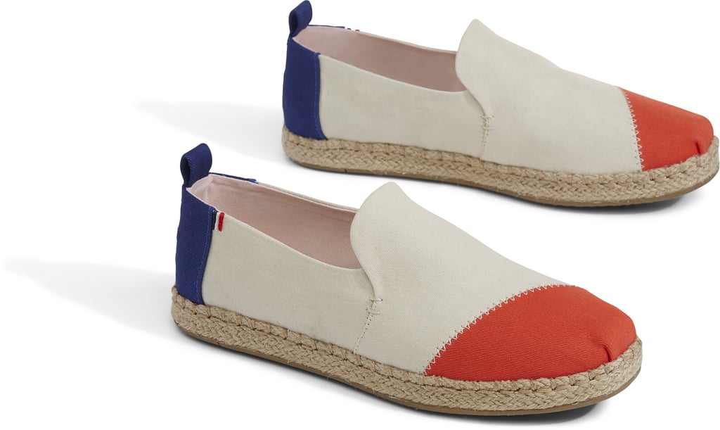 Clare V. Color Block Canvas Deconstructed Alpargata