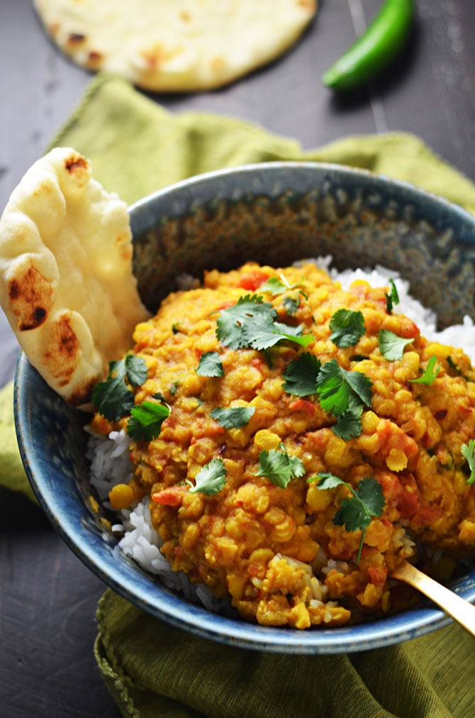 Indian-Spiced Lentils