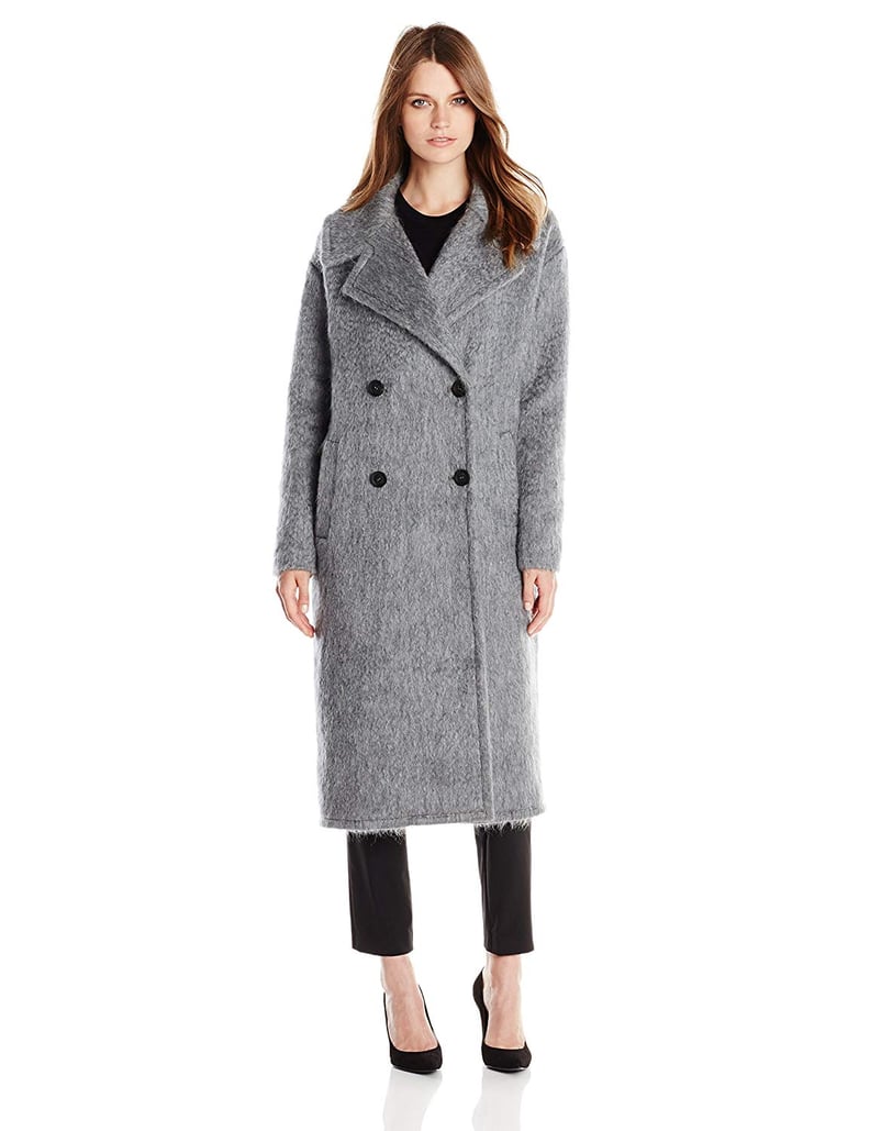 Badgley Mischka Women's Carmen Oversized Wool Mohair Coat