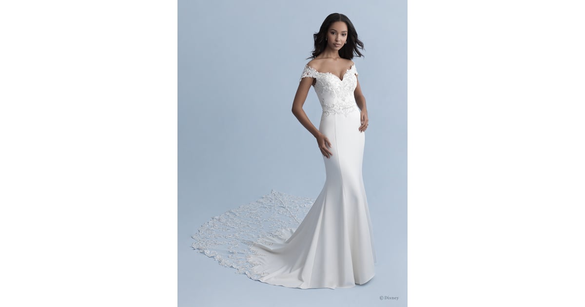 Disneys Jasmine Wedding Dress See Every Disney Princess Wedding Dress From Allure Bridals 6950