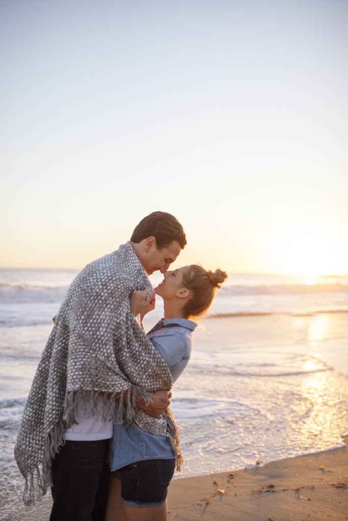 Casual Beach Engagement Shoot