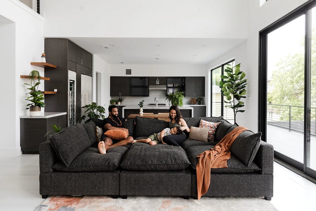 A Massive Comfy Space: Albany Park Kova Pit Sofa