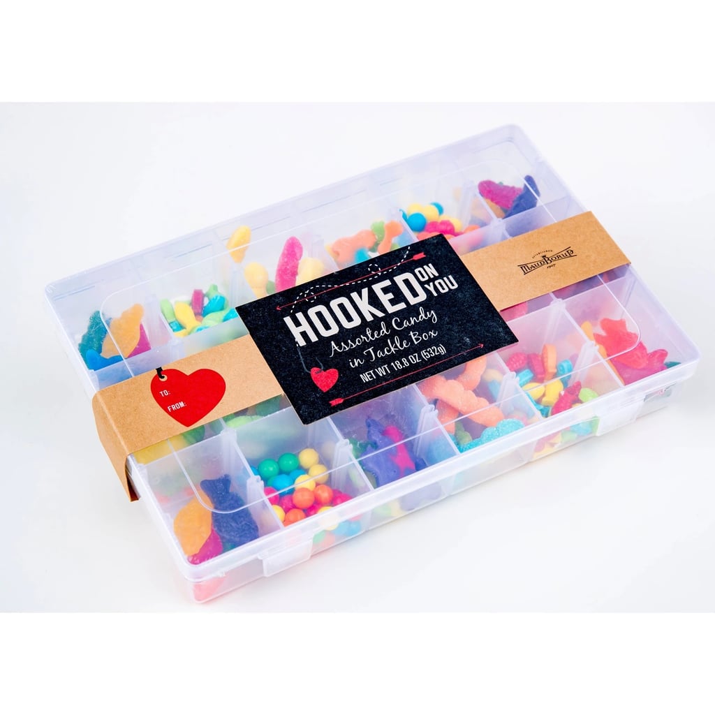 Hooked on You Candy Tackle Box | The Best Cheap Valentine's Day