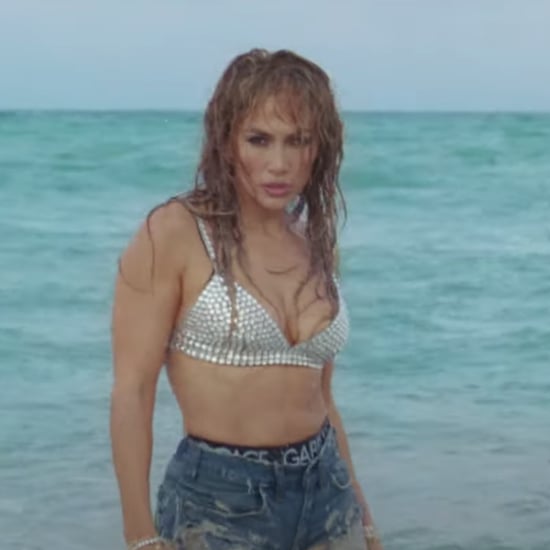 Jennifer Lopez's Rhinestone Bikini in "Cambia el Paso" Video