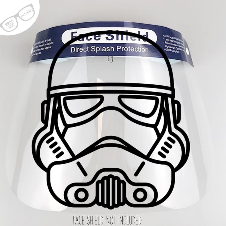 Star Wars Character Decal For Face Shield