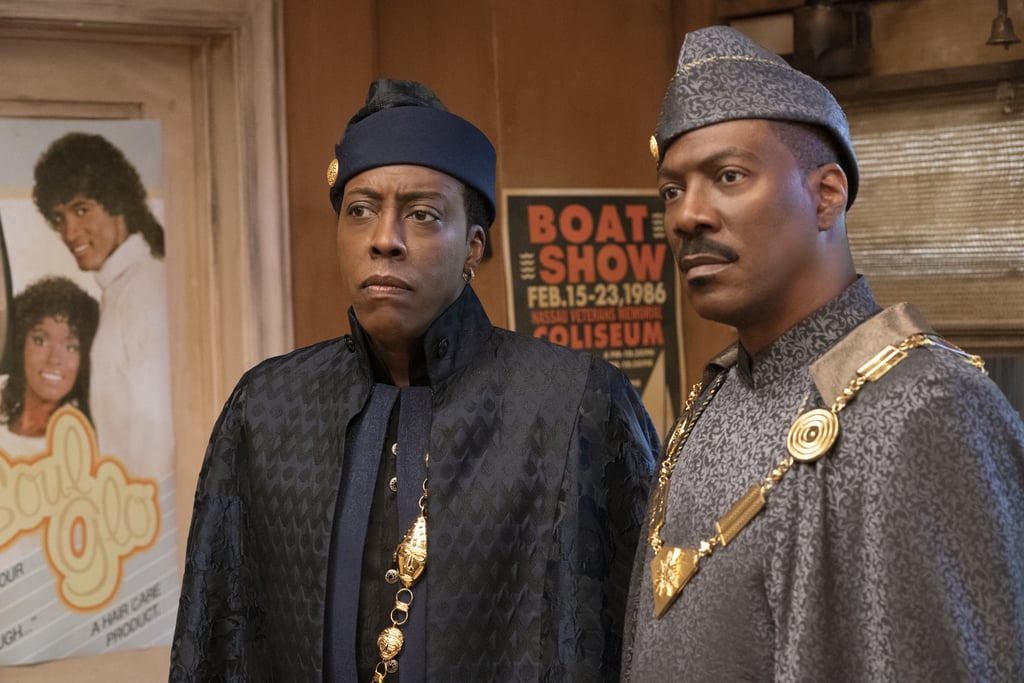 Arsenio Hall and Eddie Murphy in Coming 2 America