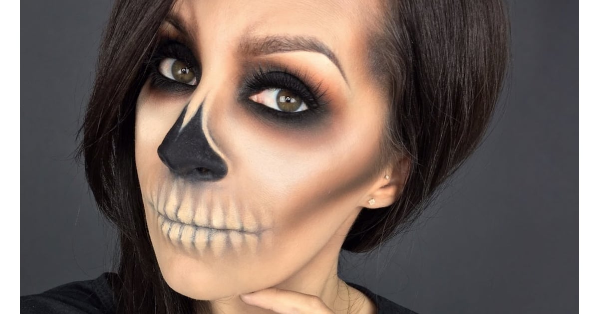 Skull Cflowermakeup 29 No Fuss Halloween Costume Makeup Tutorials Popsugar Beauty Skull Cflowermakeup 29 No Fuss Halloween Costume Makeup Tutorials Popsugar Beauty