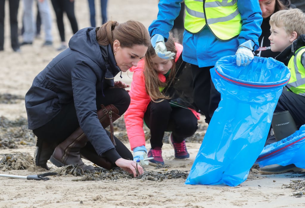 Kate Middleton and Prince William in North Wales May 2019