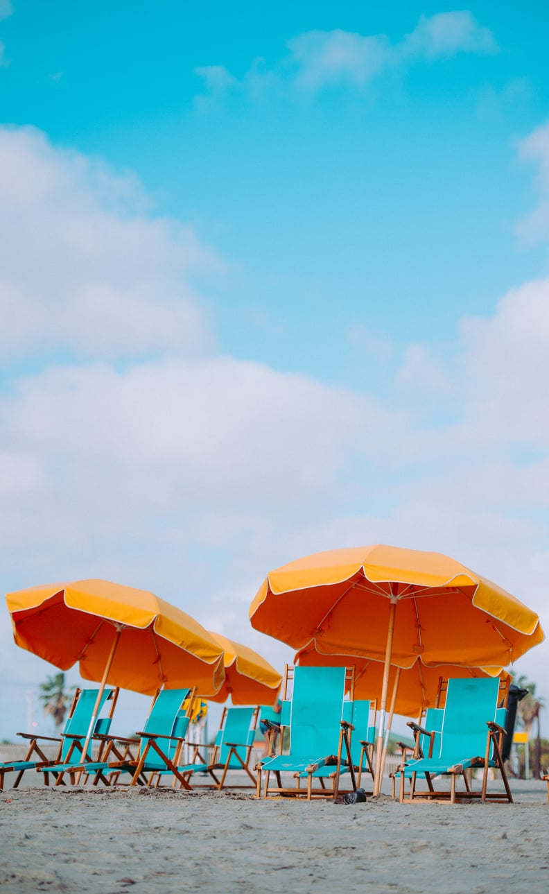 Beach Chairs iPhone Wallpaper