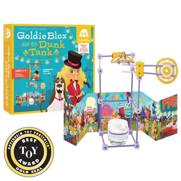 GoldieBlox and the Dunk Tank