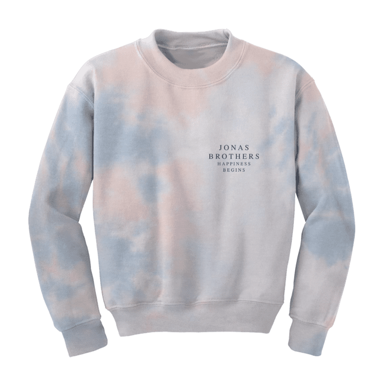 Jonas brothers tie dye sweatshirt 2025