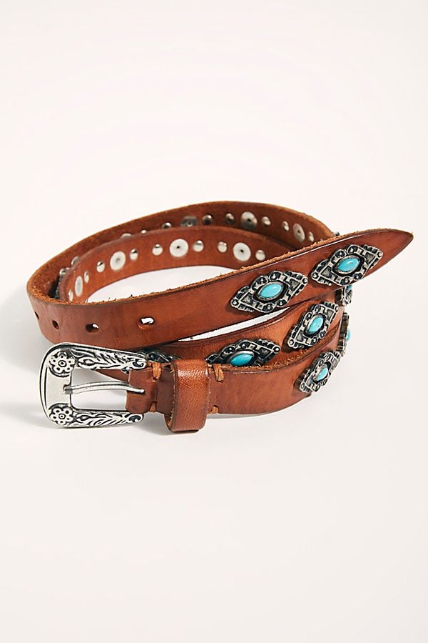 Free People Georgia Embellished Western Belt