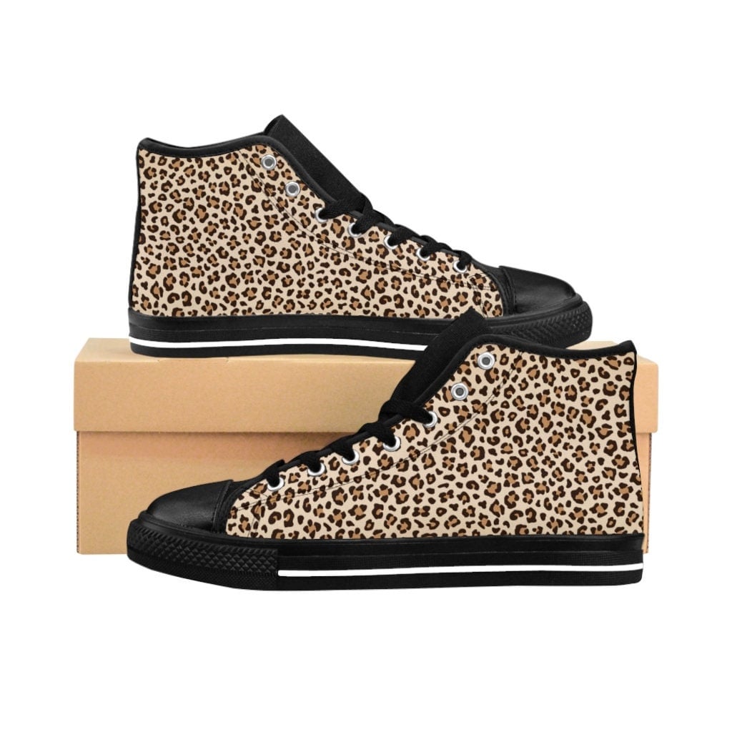Shiloh Jolie-Pitt's Yellow Leopard SAWA High-Top Sneakers | POPSUGAR ...