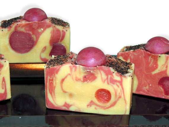Berry Divine Soap With Almond Oil