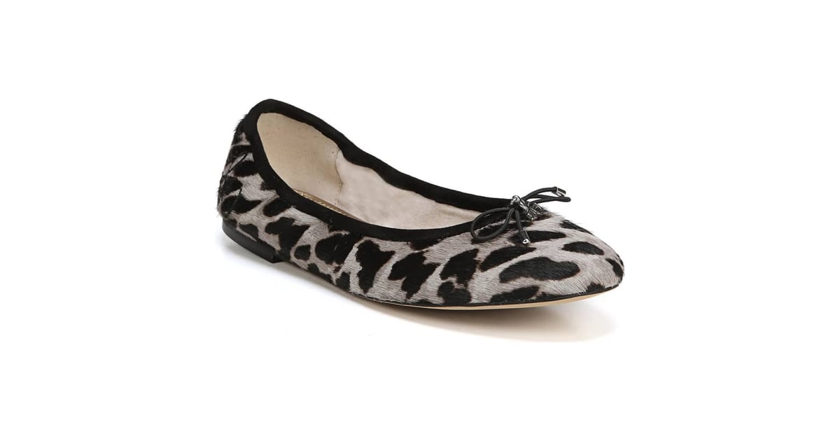 Sam Edelman Felicia Flat Leopard Hair Best Flats For Standing All Day POPSUGAR Fashion Photo 6
