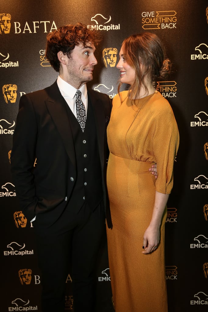 Sam Claflin and Laura Haddock at BAFTA Party 2016