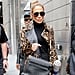 Jennifer Lopez's Leopard Trench Coat