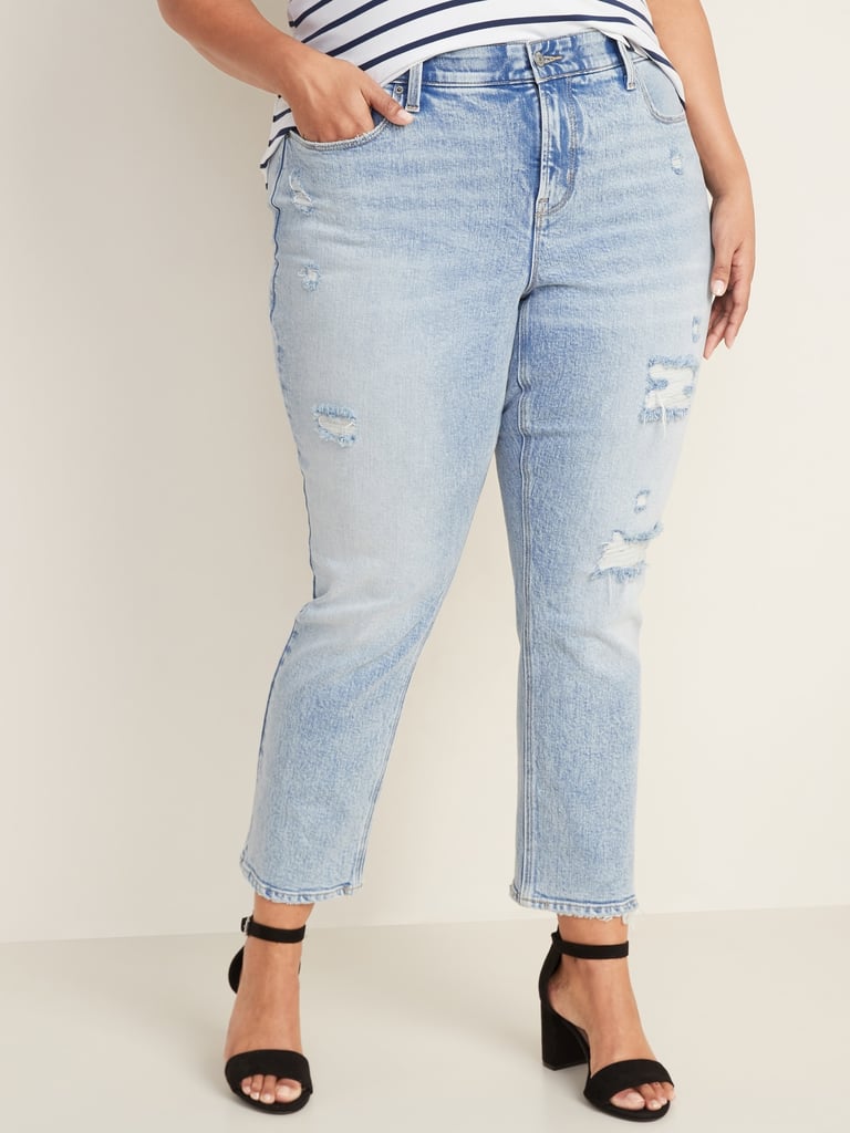 Old Navy High-Waisted Distressed Jeans ($37, originally $54)