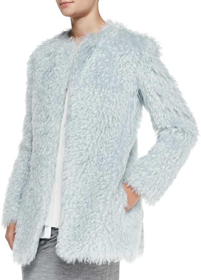 10 Crosby Derek Lam Pastel Mohair Coat