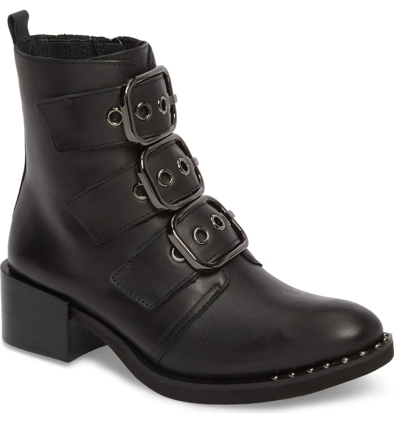 Jeffrey Campbell Todd Buckle Strap Booties