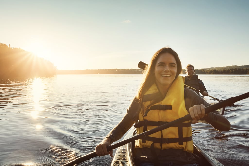 Go kayaking. Go kayaking.