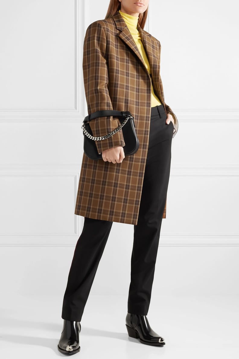 Gigi Hadid's Brown Coat From Mango | POPSUGAR Fashion