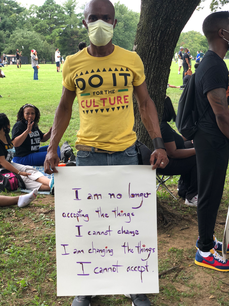 Pictures and Quotes From the 2020 March on Washington