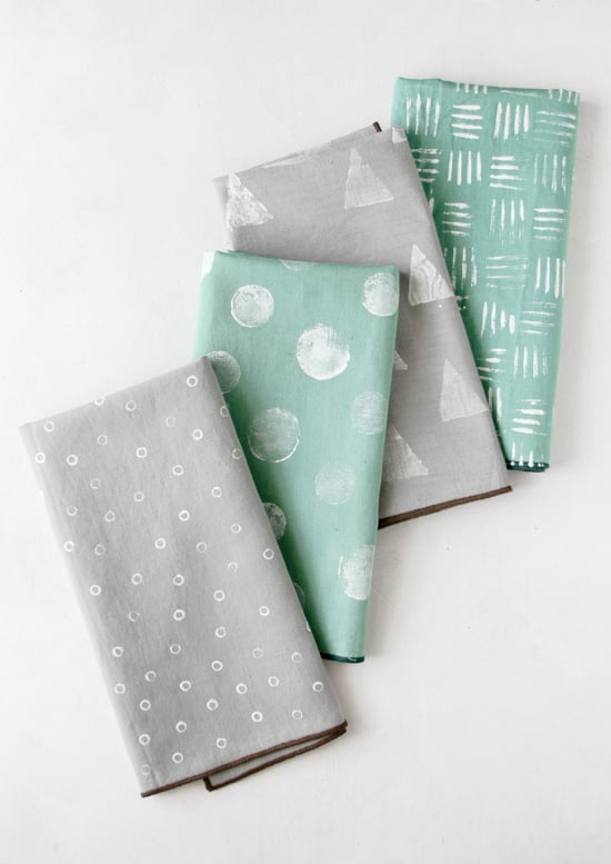 Stamped Cloth Napkins
