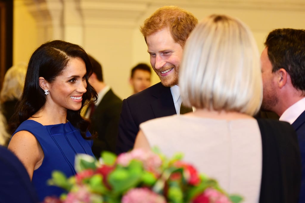 Prince Harry and Meghan Markle at 100 Days to Peace Concert