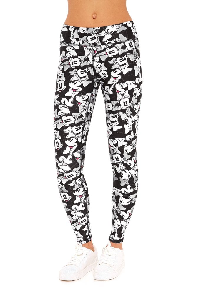 Minnie Mouse Bows on Bows Tall Band Leggings