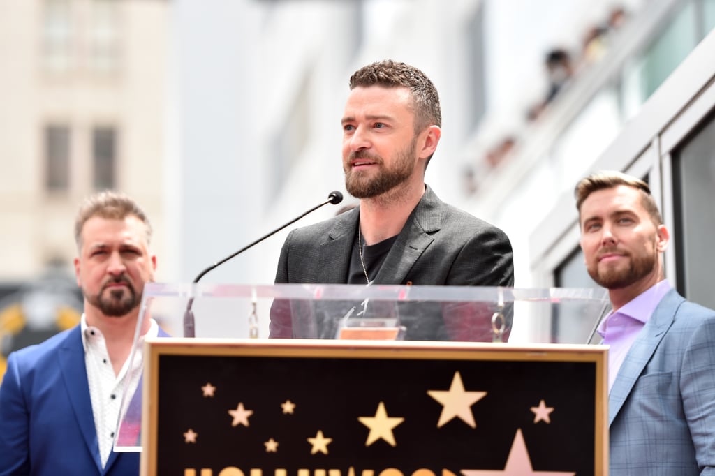 NSYNC Reunion at Hollywood Walk of Fame Ceremony April 2018