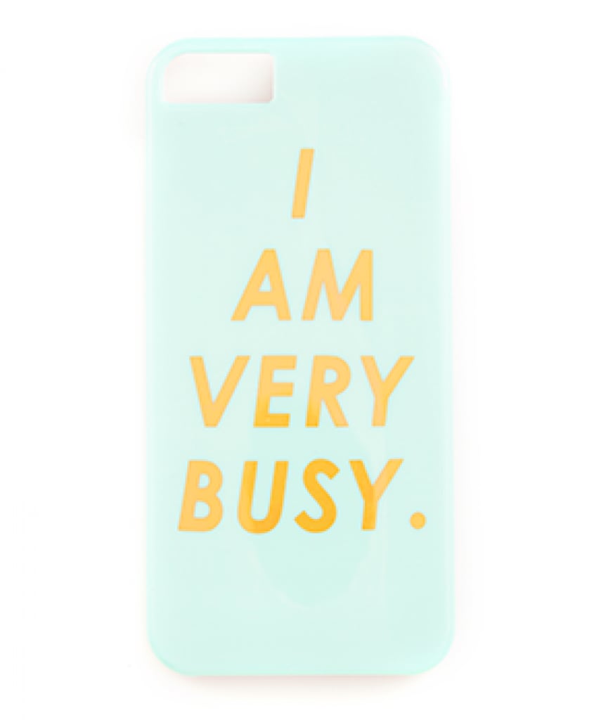 "I Am Very Busy" iPhone Case