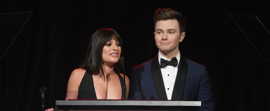 Chris Colfer Won't Be Seeing Lea Michele in "Funny Girl": "I Can Be Triggered at Home"