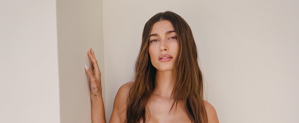 Hailey Bieber Models a Sheer Lace Bodysuit on Instagram