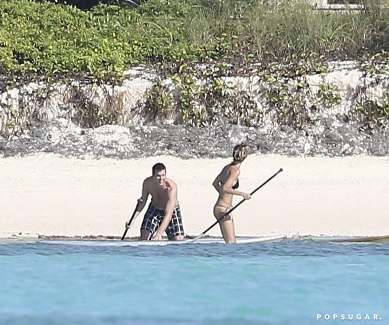 Gisele Bundchen and Tom Brady Go Paddle Boarding | Pictures
