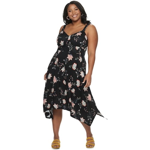 American Rag Plus Size Handkerchief Dress