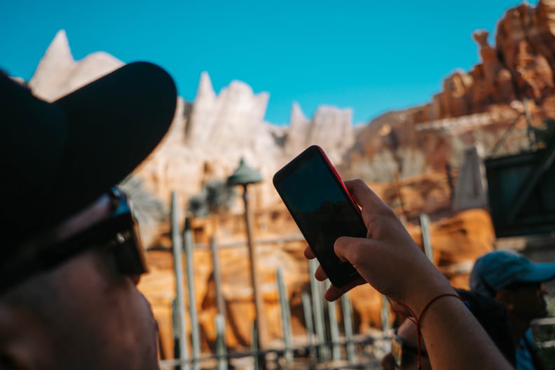 If you ask, PhotoPass photographers will snap a picture on your cell phone.