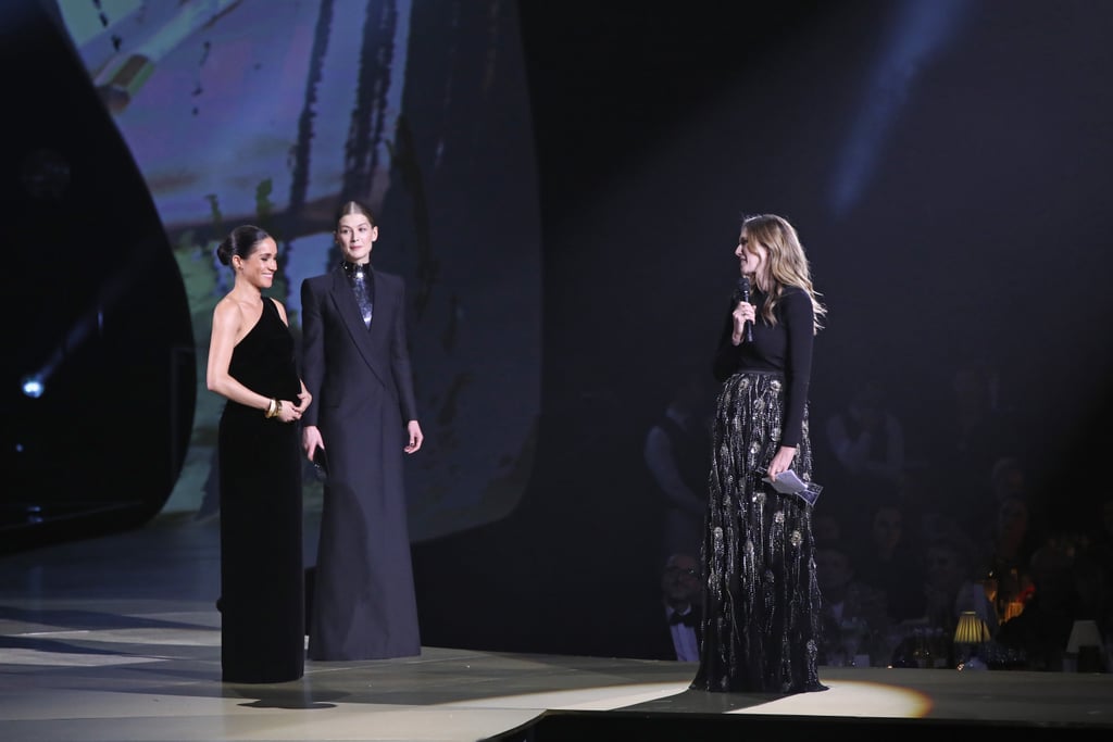 Meghan Markle at the 2018 Fashion Awards