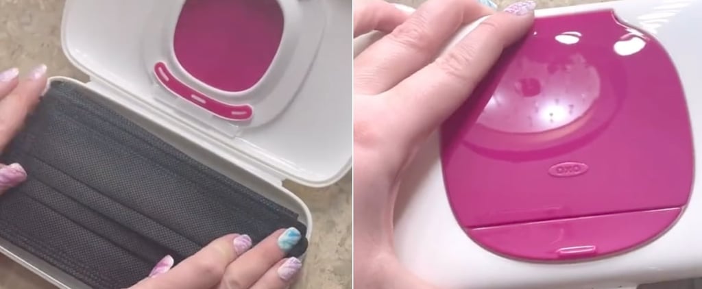 How to Use a Baby-Wipes Dispenser For Mask Storage | TikTok