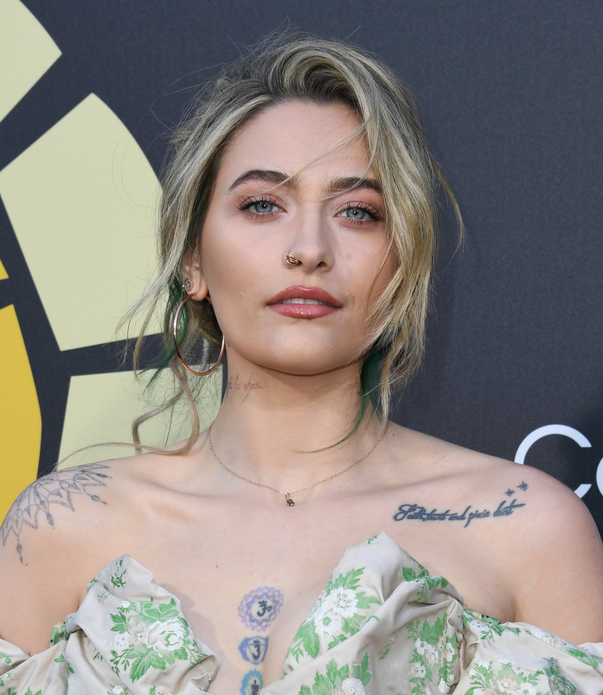 See Paris Jackson's New Green Underlayer Hair Colour POPSUGAR Beauty UK