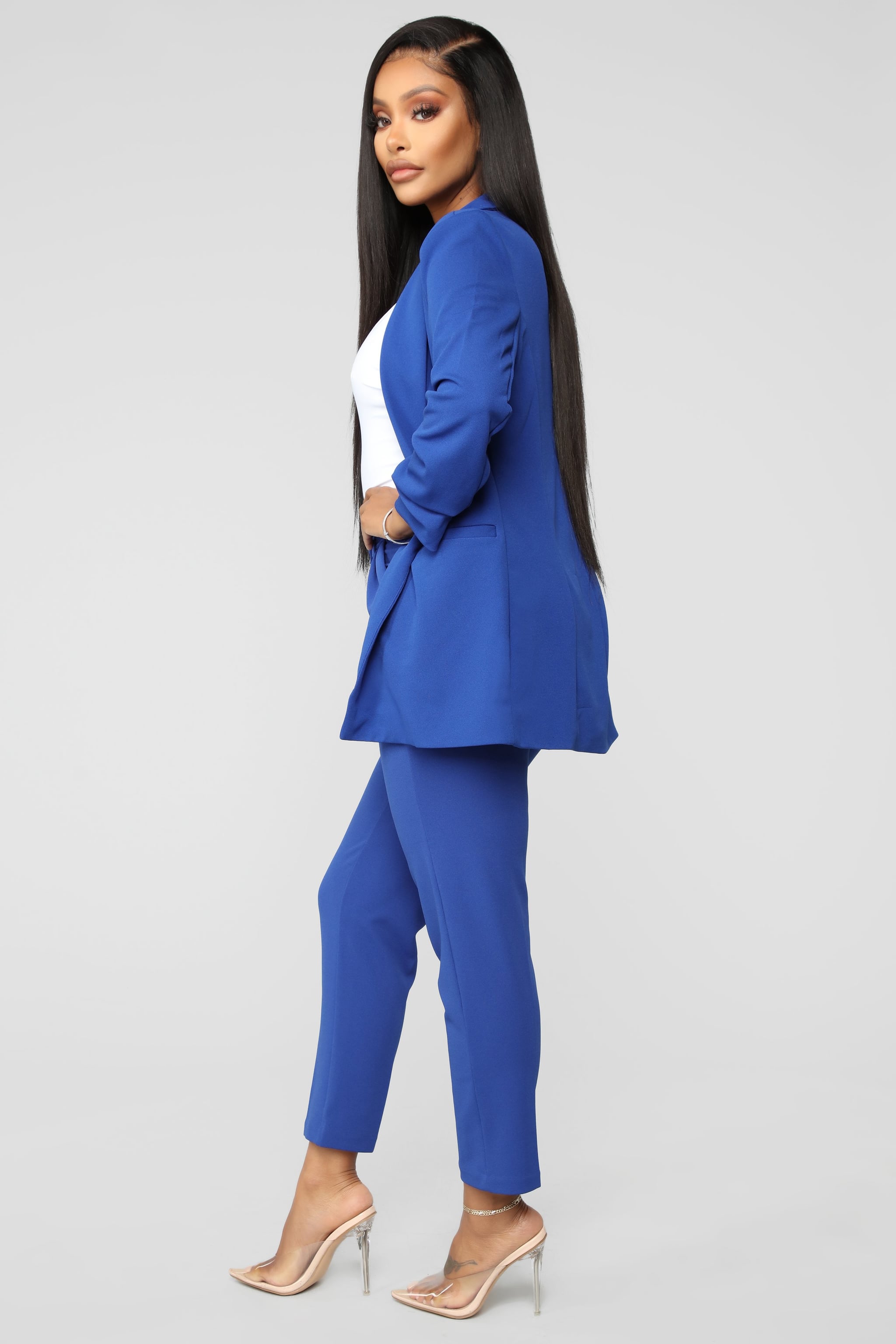 celine blazer fashion nova