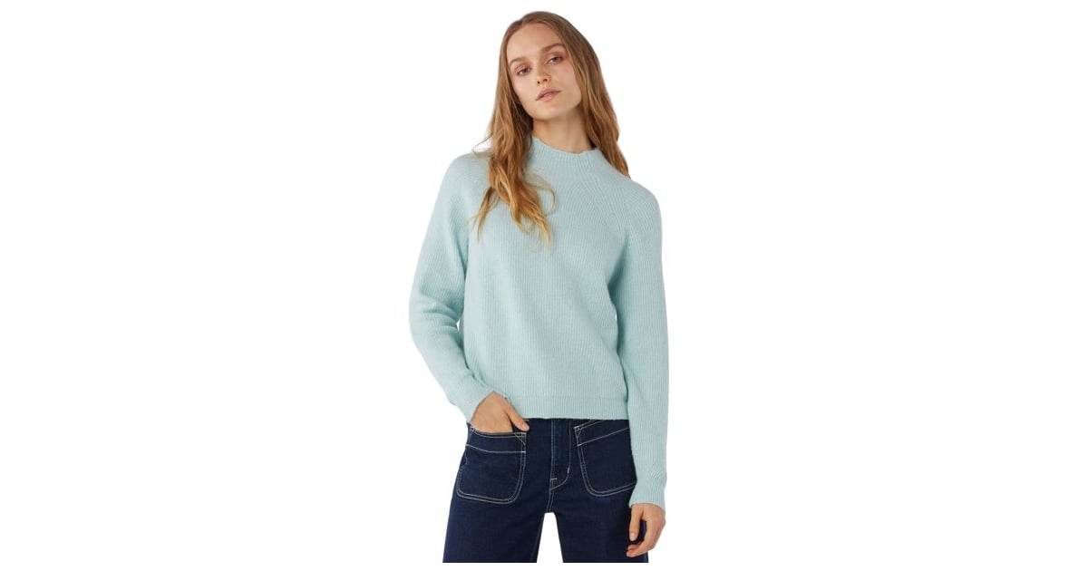 Super-Soft Mock Neck Sweater 
