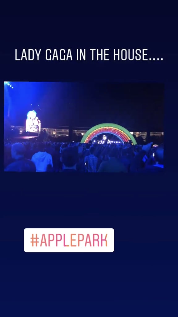 Lady Gaga Apple Park Performance Videos and Photos May 2019