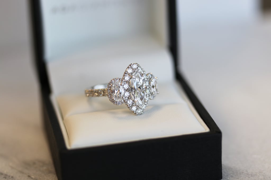 Marquise Three Stone Ring by Ada Diamonds Marquise Three Stone Ring by Ada Diamonds