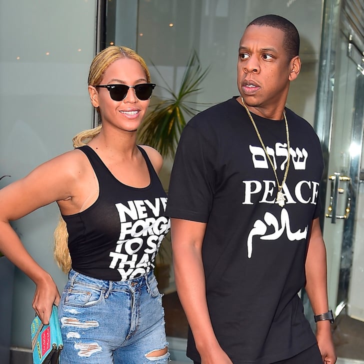 Beyonce And Jay Z Statement T Shirts Popsugar Fashion