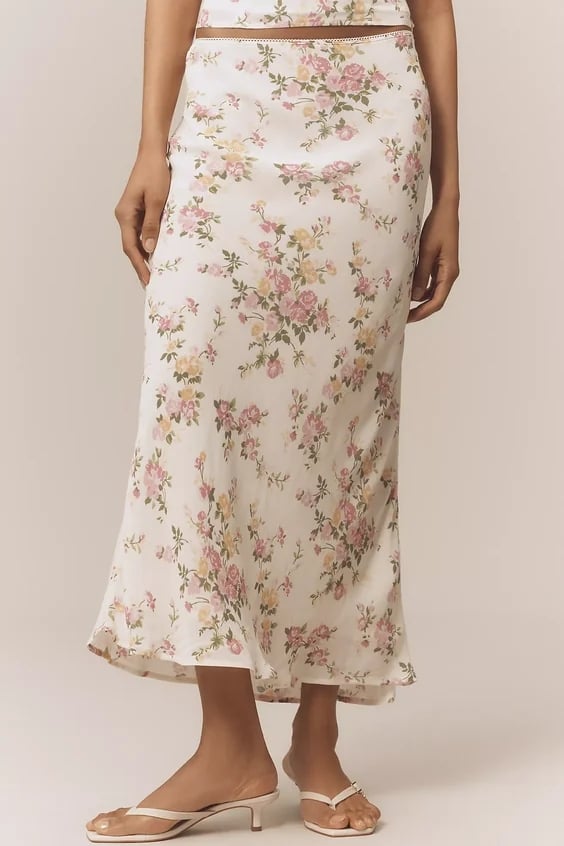 Reformation Layla Midi Skirt