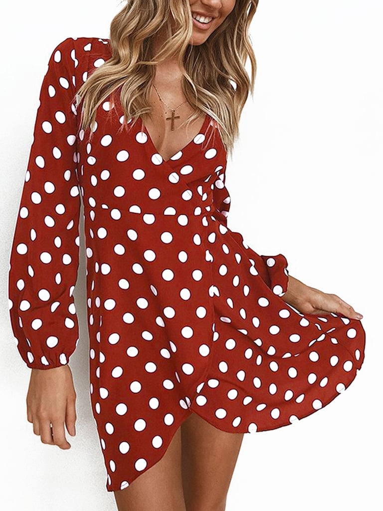 Boho Polka Dot Dress