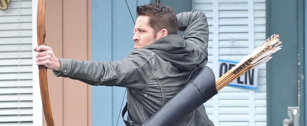 Robin Hood on Once Upon a Time Set November 2016