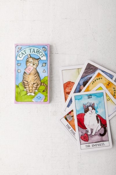 Cat Tarot: 78 Cards And Guidebook/ By Megan Lynn Kott